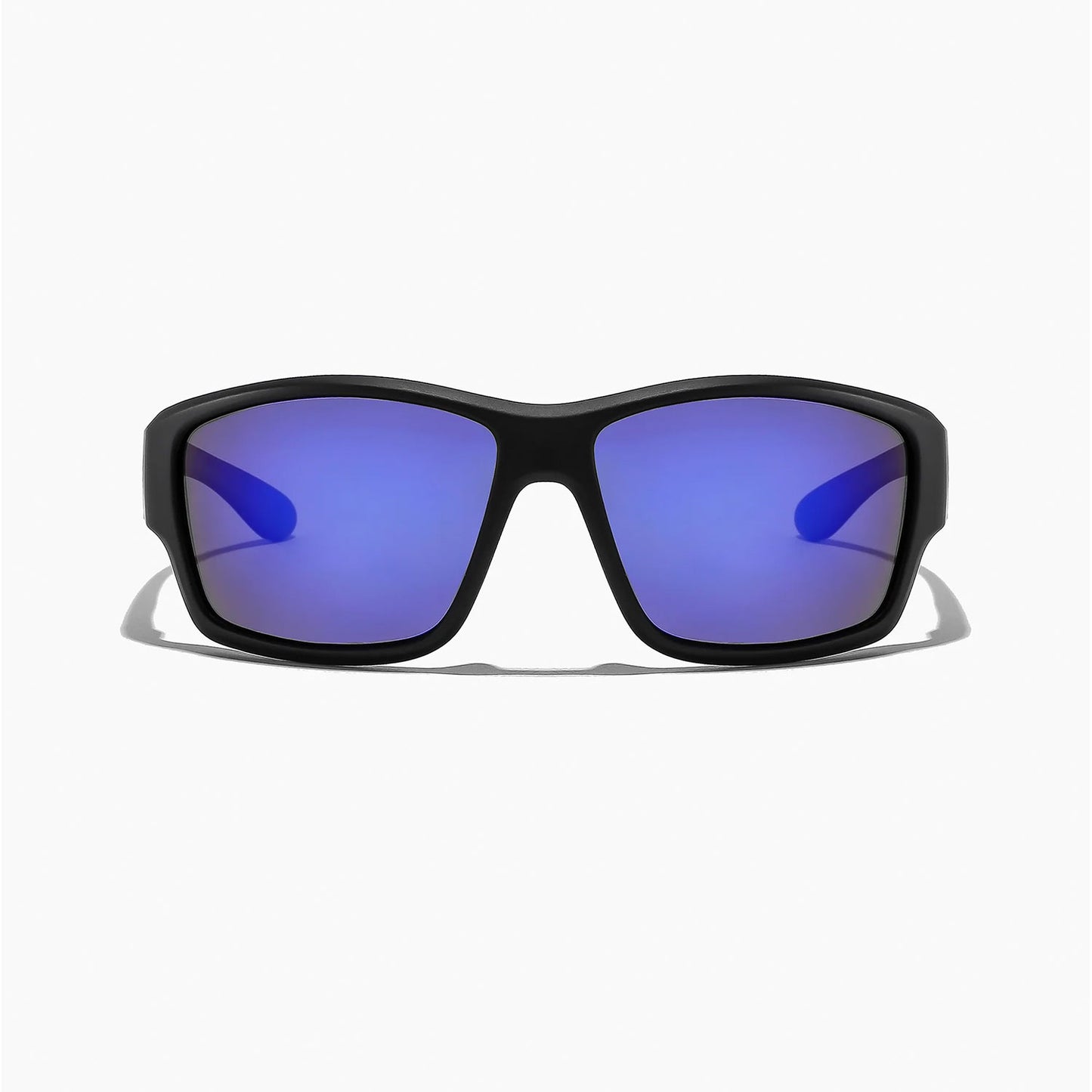 Ritual Vision The Decline Polarised Sunglasses - Matte Black / Blue Reflective
