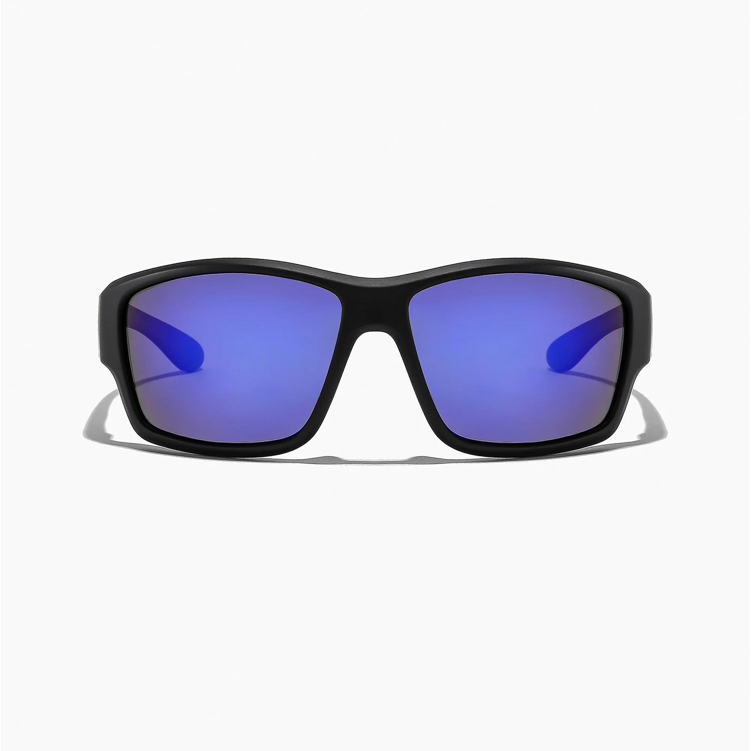 Ritual Vision The Decline Polarised Sunglasses - Matte Black / Blue Reflective
