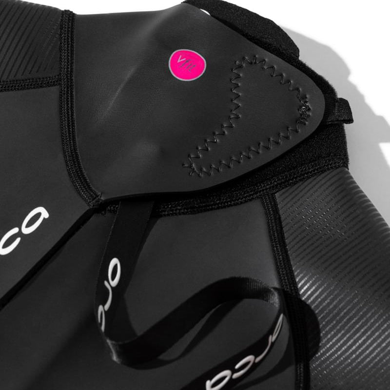 Orca Vitalis Mens Openwater Shorty Wetsuit - Black/Orange