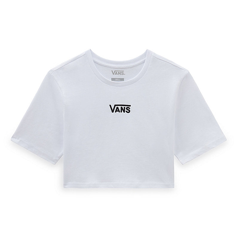 Vans Flying V Crew Crop Top - White - Buy online today