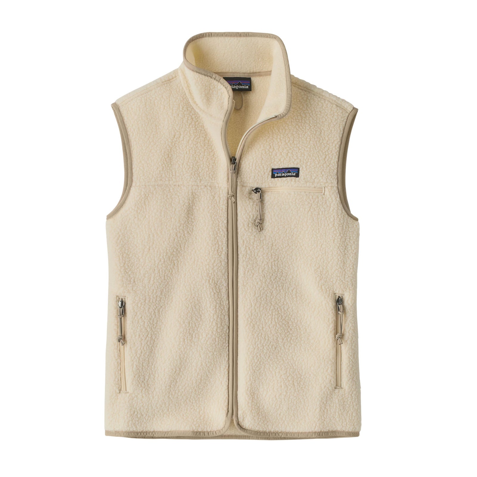 Patagonia Womens Retro Pile Vest - Natural