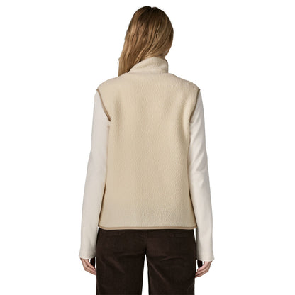 Patagonia Womens Retro Pile Vest - Natural