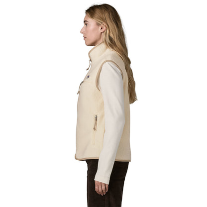 Patagonia Womens Retro Pile Vest - Natural