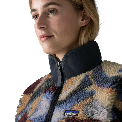 Patagonia Womens Classic Retro-X Jacket - Smudge: Smolder Blue