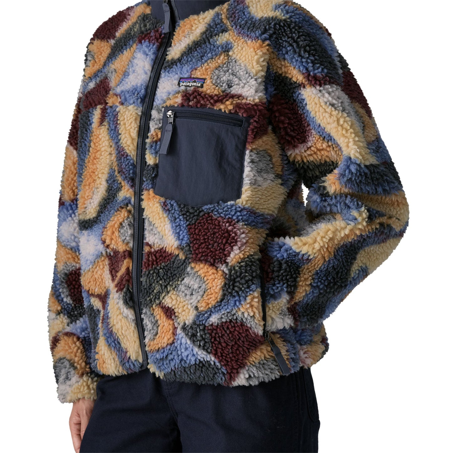 Patagonia Womens Classic Retro-X Jacket - Smudge: Smolder Blue