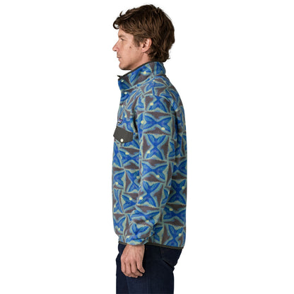 Patagonia Mens Lightweight Synchilla Snap-T Fleece Pullover - Deep Freeze: Forge Grey