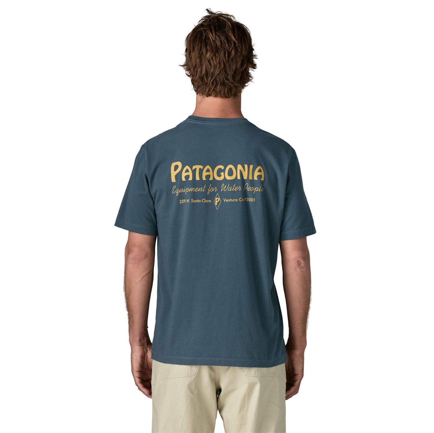 Patagonia Mens Water People Banner T-Shirt - Summit Blue