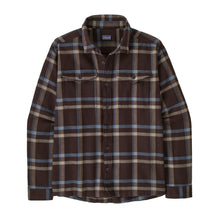 Patagonia Mens Fjord Flannel Shirt - Crossing: Den Brown