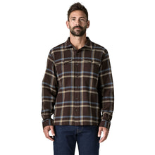 Chemise en flanelle Patagonia Fjord pour homme - Crossing: Den Brown