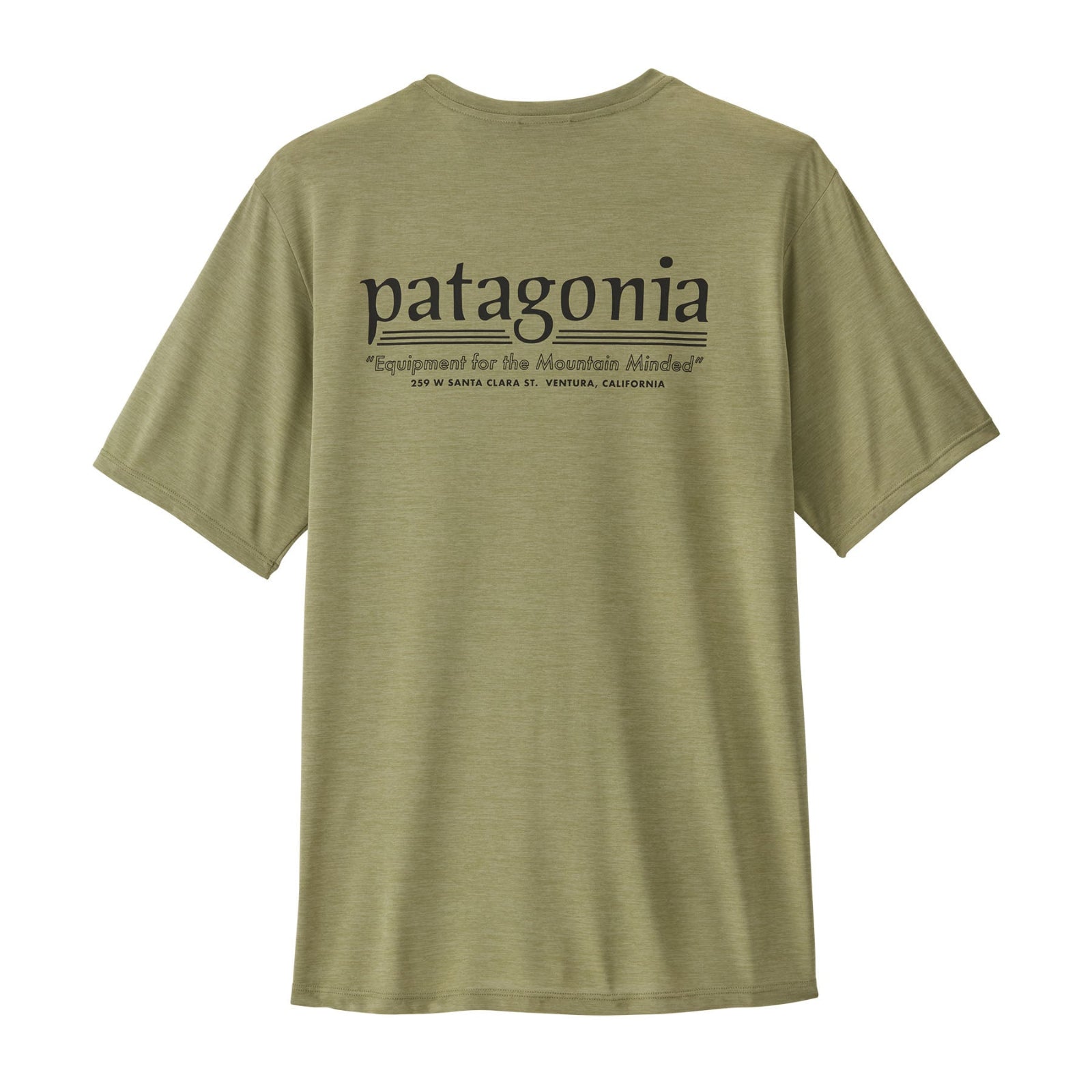 Patagonia Mens Capilene Cool Daily Shirt - Hut Tripper - Gumtree Green / Light Gumtree Green X-Dye