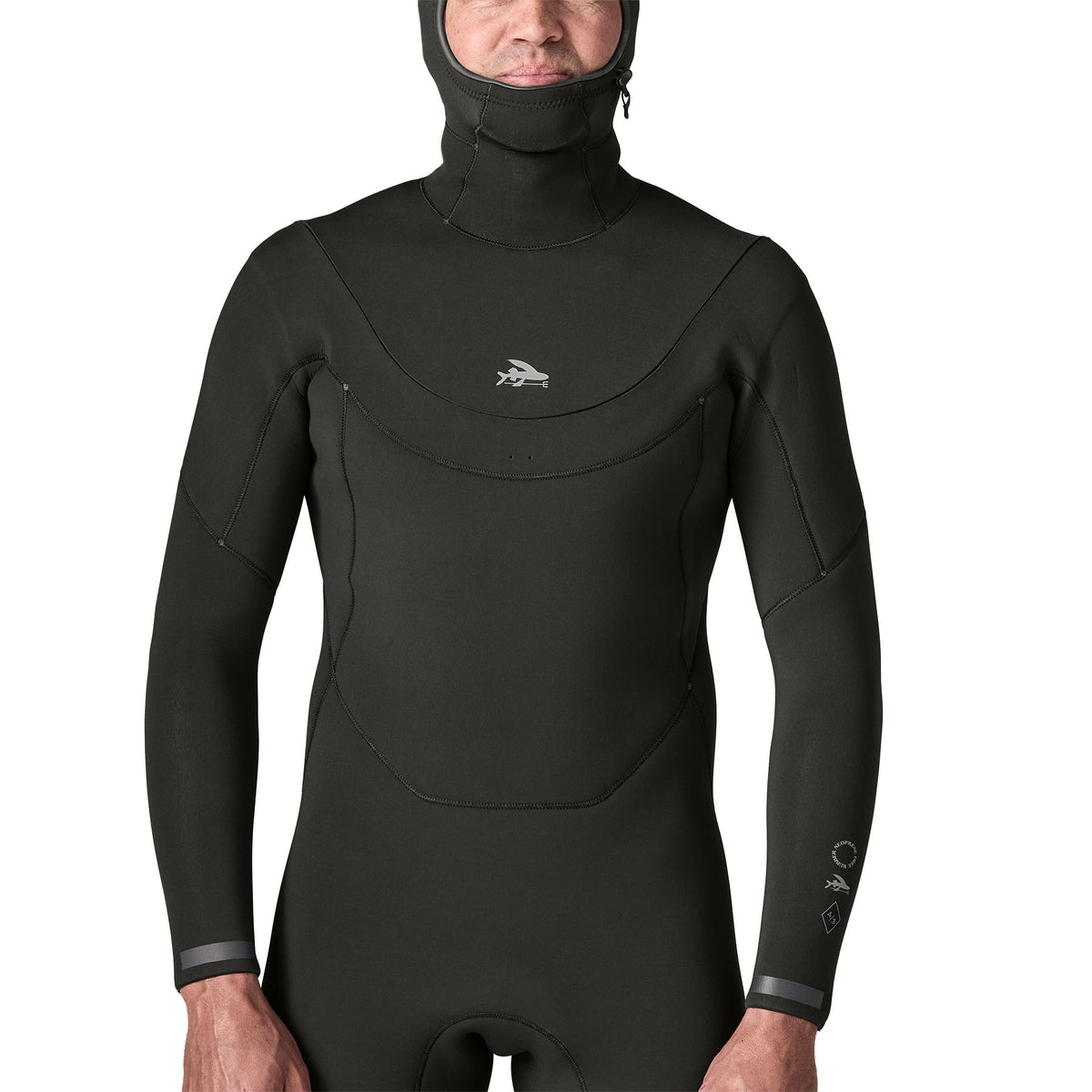 Patagonia Men's Regulator 4/3mm Hooded Winter Wetsuit 2026 - Black