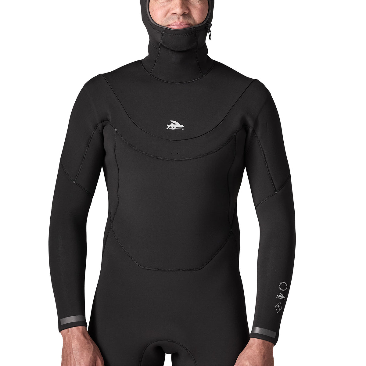 Patagonia Men's Regulator 5/4mm Hooded Winter Wetsuit 2026 - Black