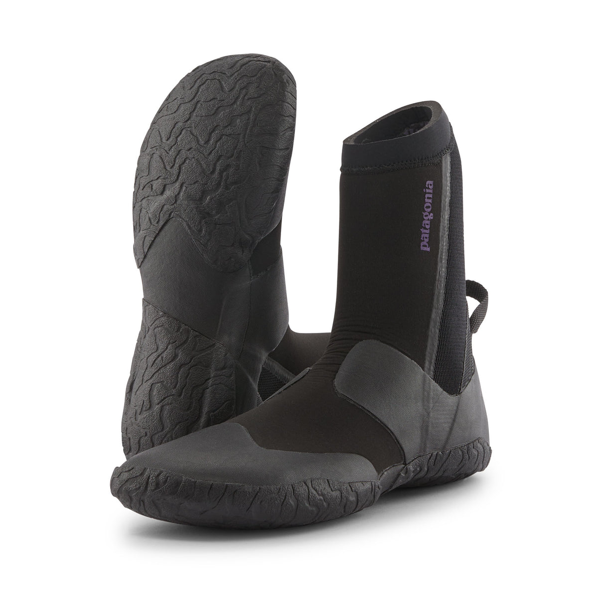 Patagonia Regulator 7mm Round Toe Wetsuit Boots - Black