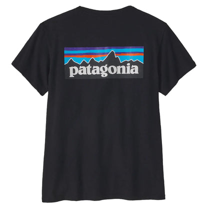 Patagonia Women's P-6 Logo Responsibili-Tee - Black - Buy online today
