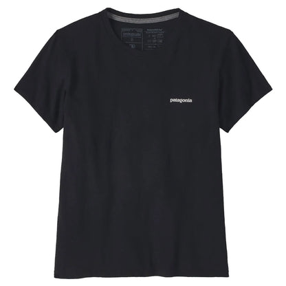 Patagonia Women's P-6 Logo Responsibili-Tee - Black - Buy online today