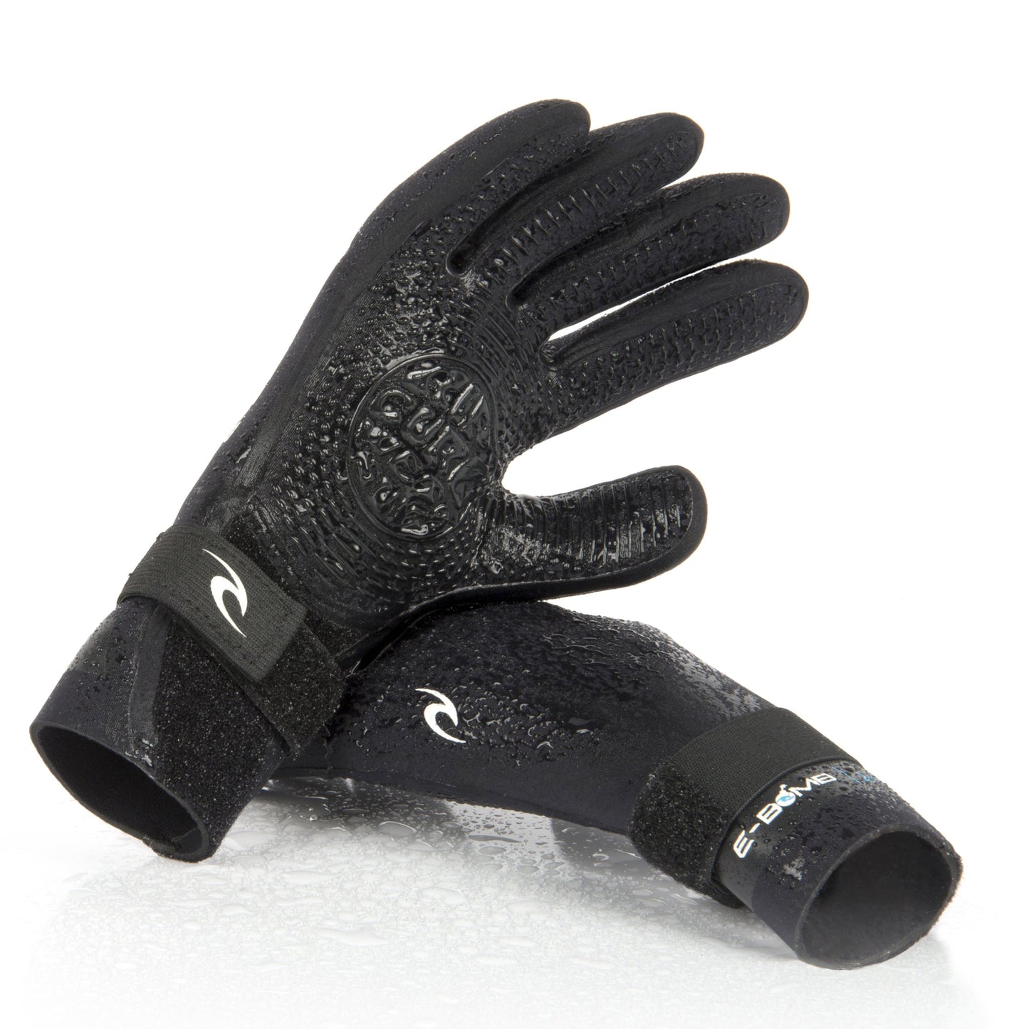 Rip Curl E Bomb 2mm Men's Wetsuit Gloves - Black