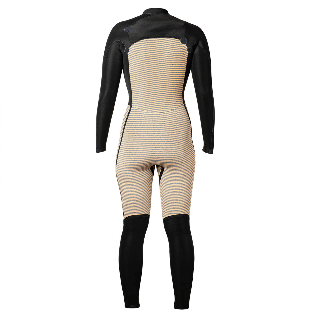 Xcel Comp 4/3mm Chest Zip Womens Wetsuit - Black/Black Palm Print