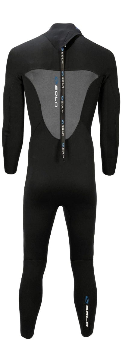 Sola Blaze 5/4mm Back Zip Men's Wetsuit 2025 - Black