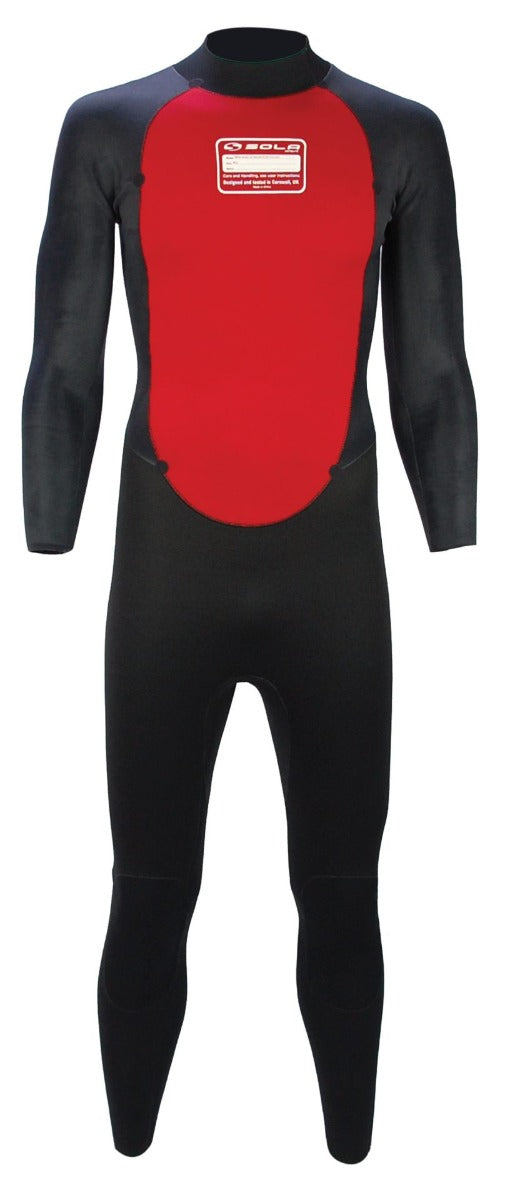 Sola Blaze 5/4mm Back Zip Men's Wetsuit 2025 - Black