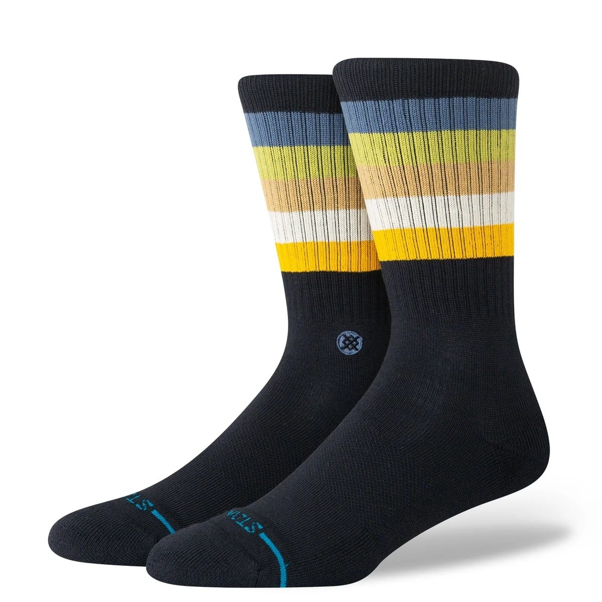 Stance Maliboo Crew Socks in Black