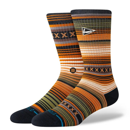 Stance National Parks Curren Parks Crew Socks - Spice
