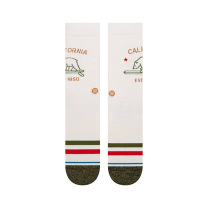 Stance California Republic 2 Socks - Off White