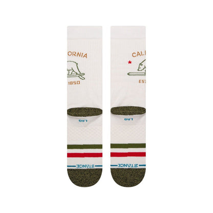 Stance California Republic 2 Socks - Off White