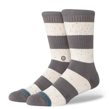 Stance Nep Stripe Crew Sock in Grey