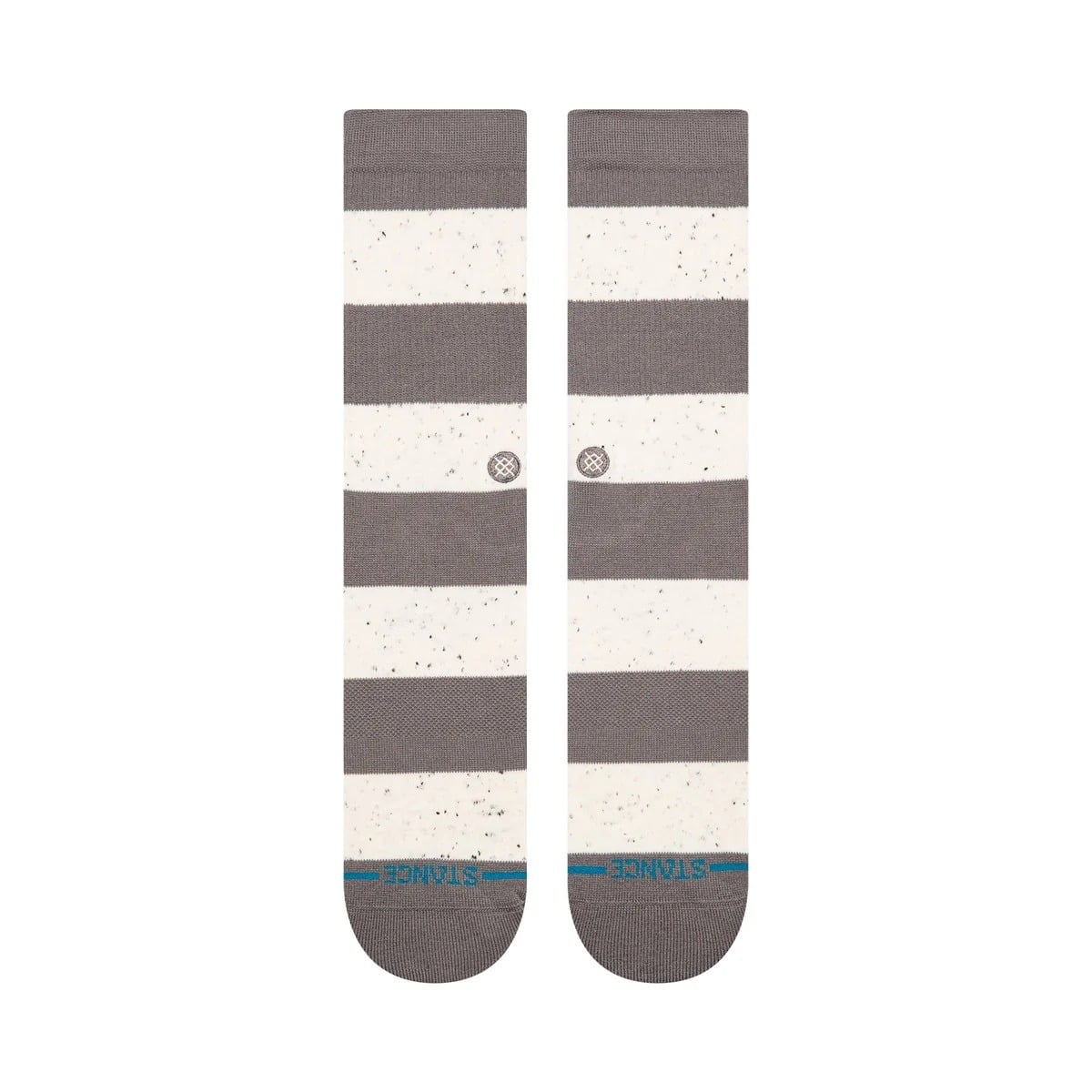 Stance Nep Stripe Crew Sock - Grey