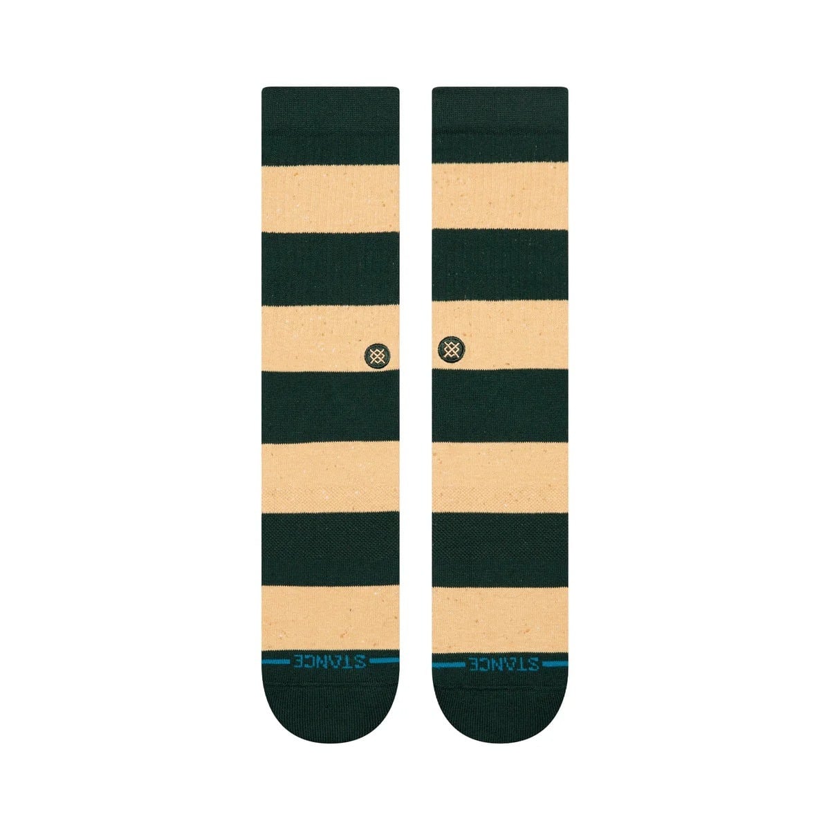 Stance Nep Stripe Crew Sock - Pine