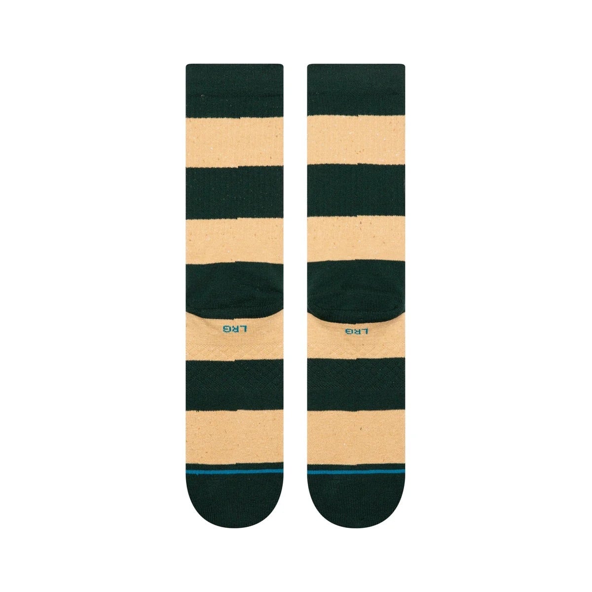 Stance Nep Stripe Crew Sock - Pine