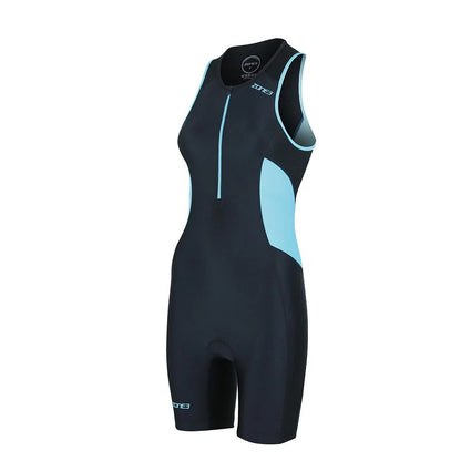 ZONE3 Activate Womens Trisuit - Black/Turquoise