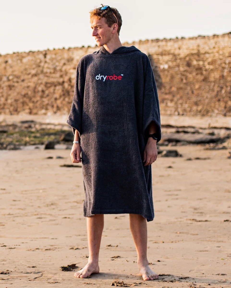 Dryrobe Organic Cotton Towel Robe - Navy