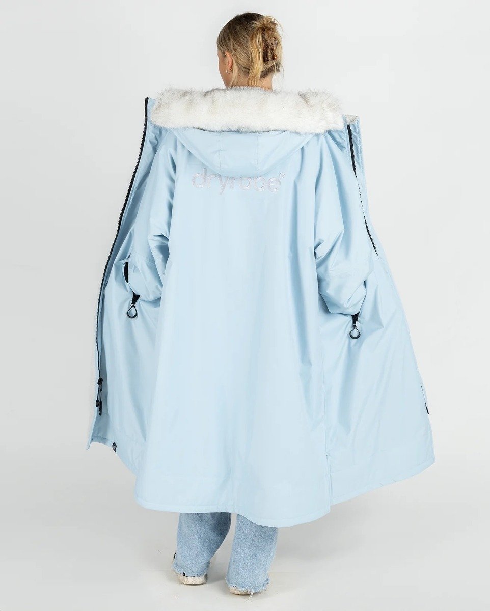Dryrobe Advance Long Sleeve Alpine Changing Robe - Ice Blue
