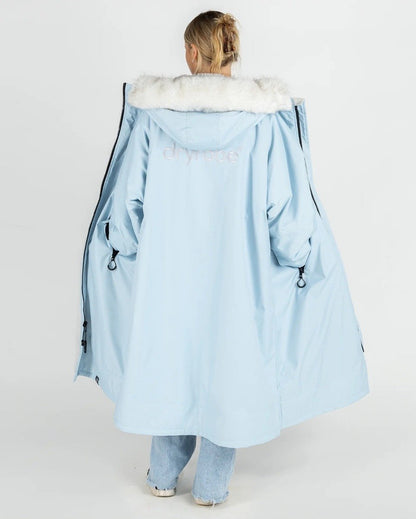 Dryrobe Advance Long Sleeve Alpine Changing Robe - Ice Blue
