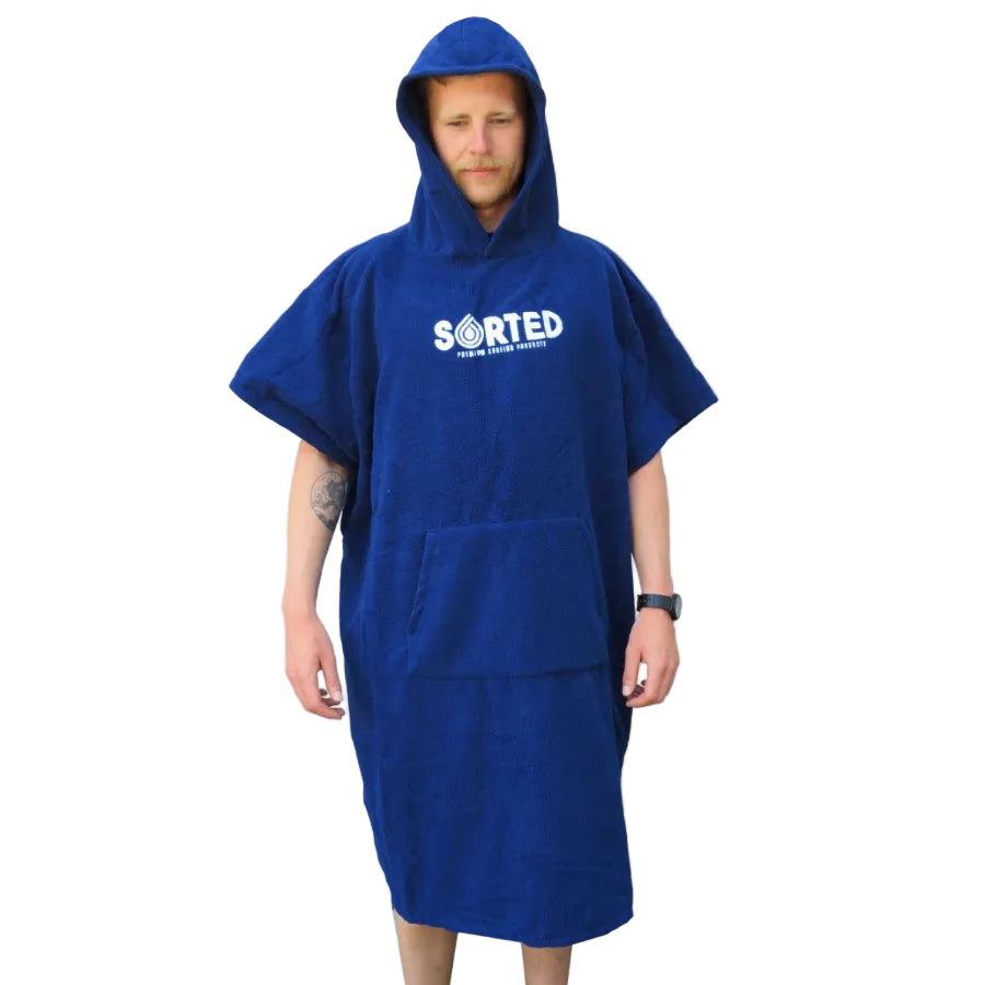 Sorted Surf Changing Robe - NAVY