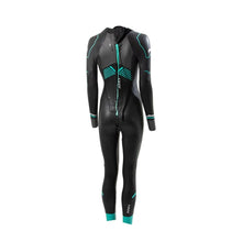 ZONE3 Advance Women's Open Water Swim Wetsuit - Black/Turquoise