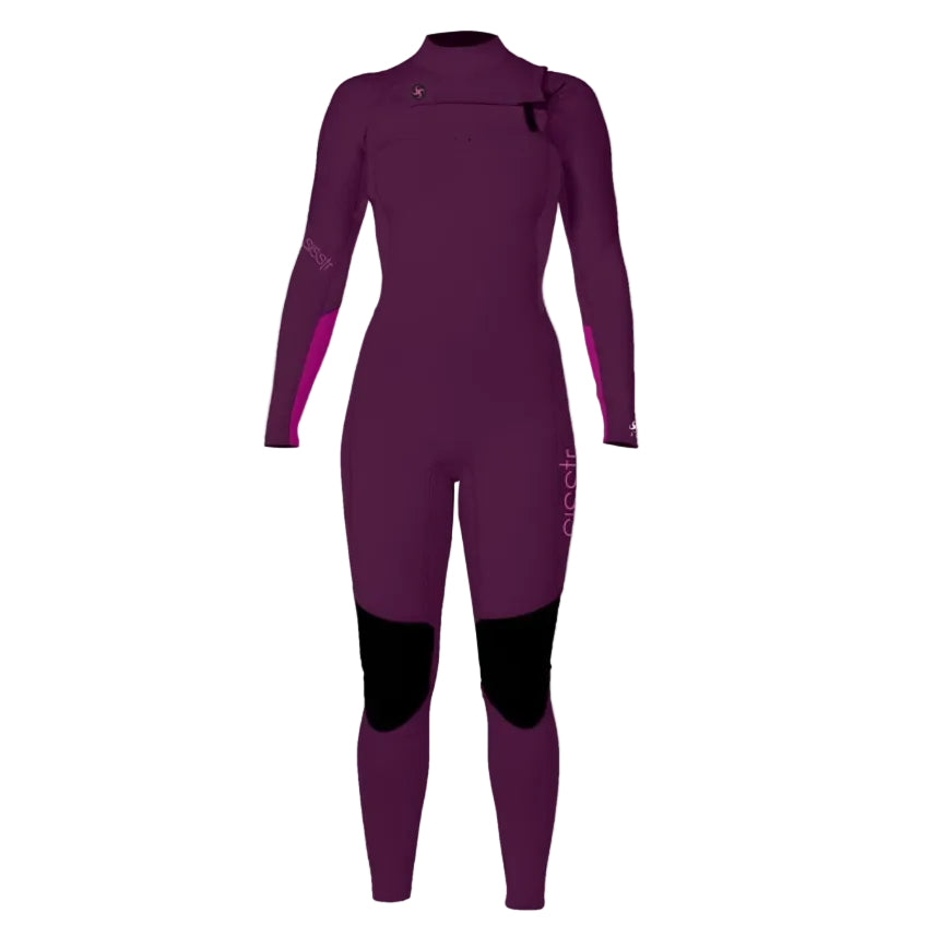 Sisstr 7 Seas 3/2mm Chest Zip Womens Wetsuit - Bosyenberry
