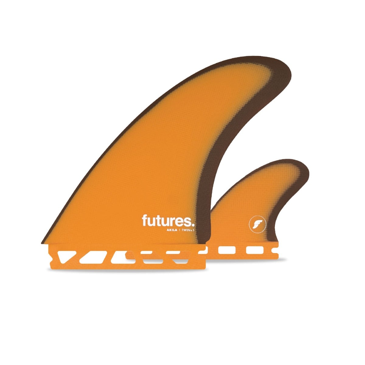Futures Akila Aipa Twin Fin +1 in Yellow