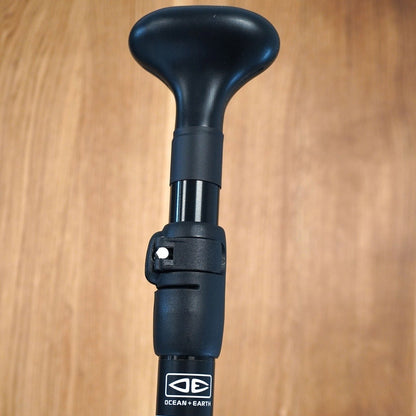 Ocean and Earth Aluminium SUP Paddle - Black/White