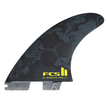 FCS II Al Merrick PG Pro Tri Fin Set - Black / Acid