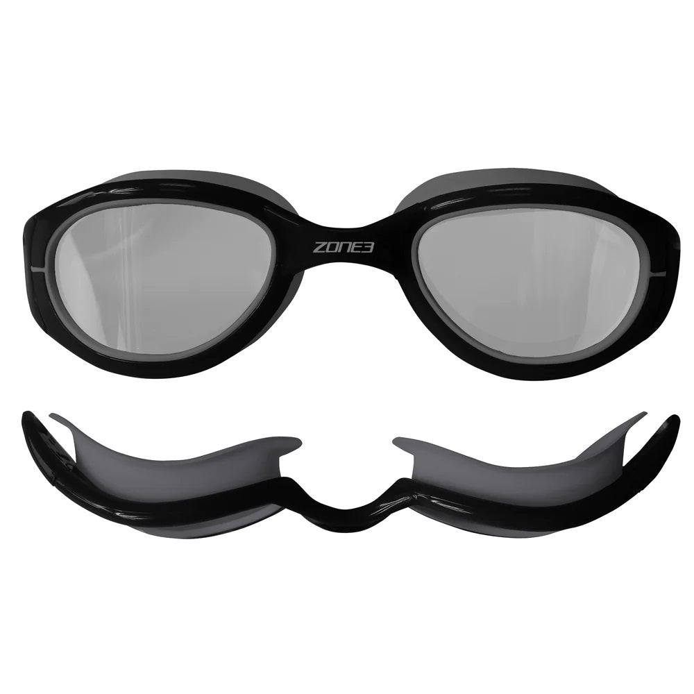 ZONE3 Attack Swim Goggles - Photochromatic Black/Grey