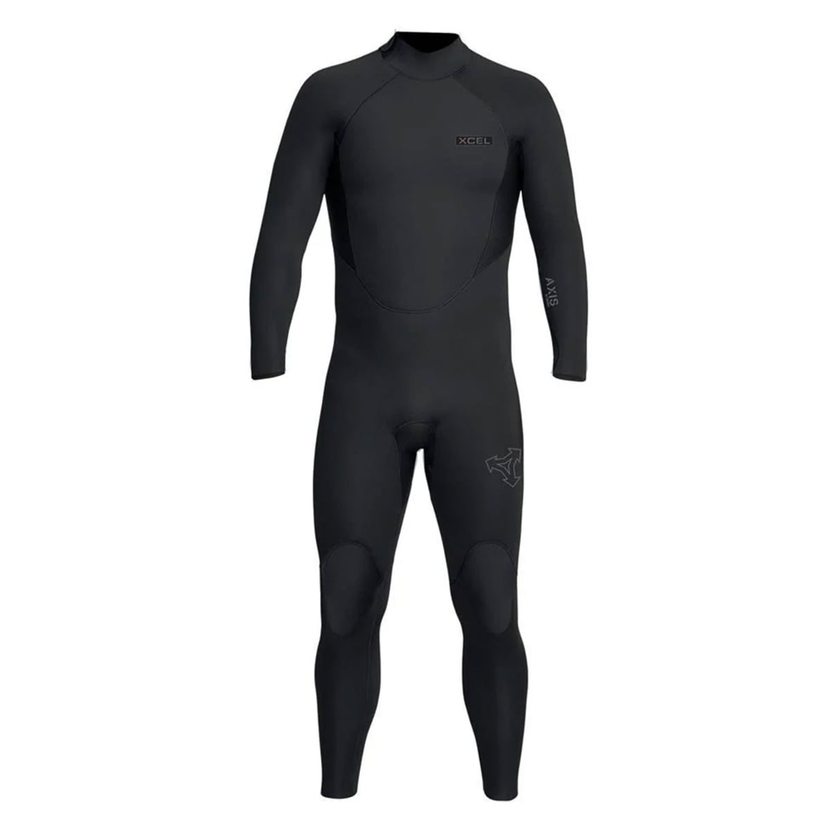 Xcel Axis Back Zip Oceana 5/4mm Winter Wetsuit in Black