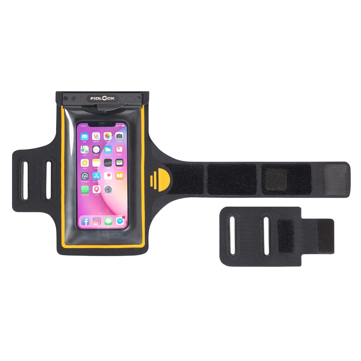 Fidlock Hermetic Armband - Black/Transparent/Black