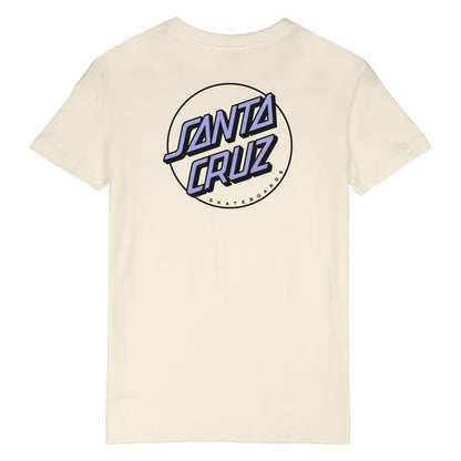 Santa Cruz Partial Dot Womens T-Shirt - Chalk