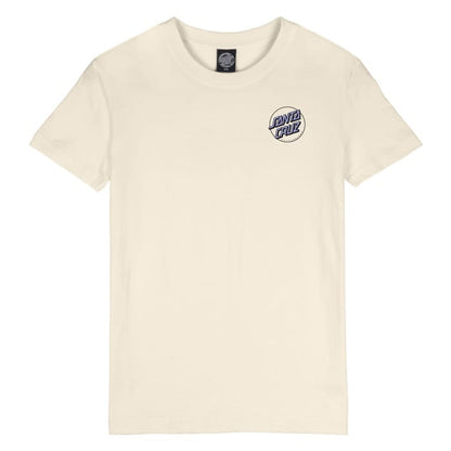 Santa Cruz Partial Dot Women's T-Shirt - Chalk