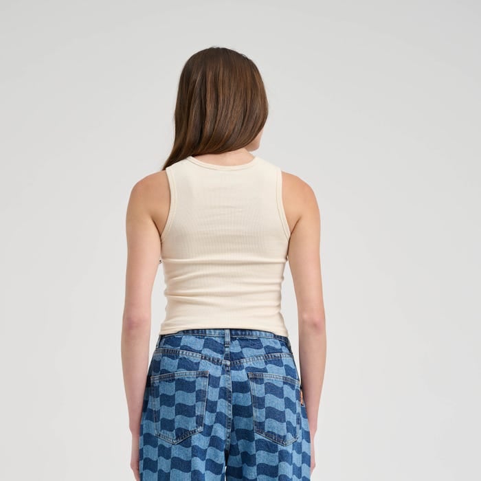 Santa Cruz Other Dot Emb Women's T-Shirt - Butter