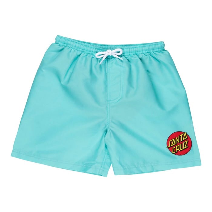 Santa Cruz Youth Classic Dot Swimshorts - Pool Blue