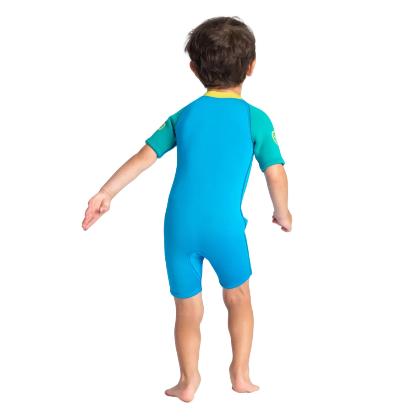 C Skins C-Kids Toddler Shorty Wetsuit - Cyan / Green