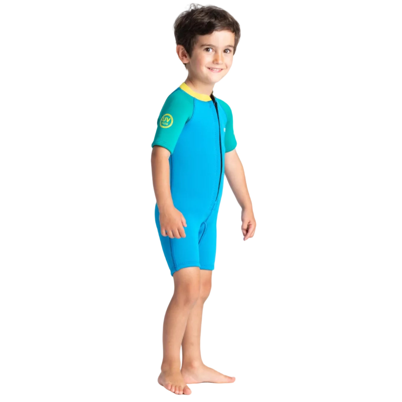 C Skins C-Kids Toddler Shorty Wetsuit - Cyan / Green